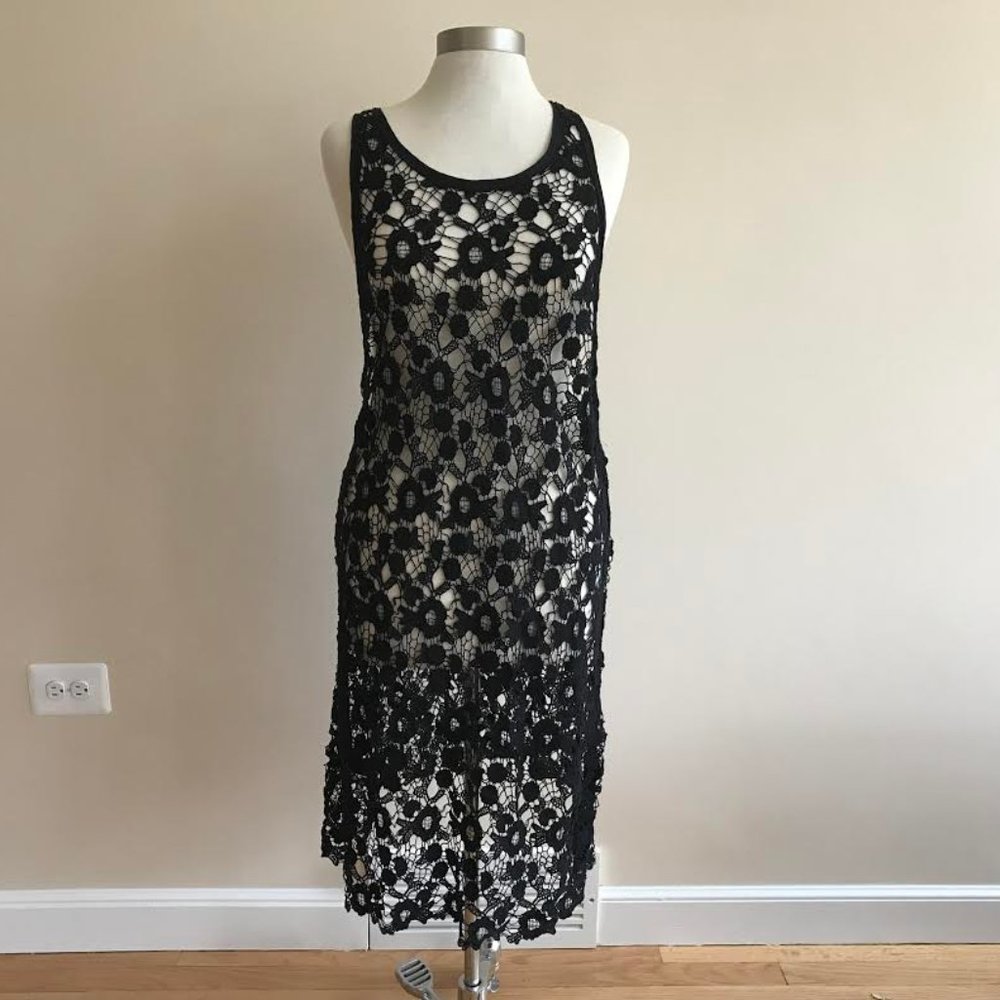 PEACHOO+KREJBERG black lace dress